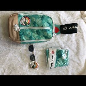 JAL jet setters bag set